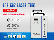 CW5000 Water Chiller for CO2 Laser Cutting Machine 220/110V 50/60Hz